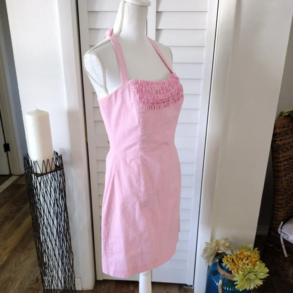 Lilly Pulitzer Pink Strapless Dress - Picture 3 of 10